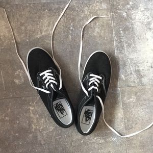 Black Low Top Vans